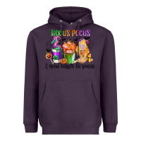 Plum hocus pocus i need coffee to focus Heavyweight Hoodie - CowGirlArtShop