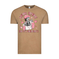 Vintage Coffee dead inside but it's valentine's Vintage Tee - MaliasSmallBusiness