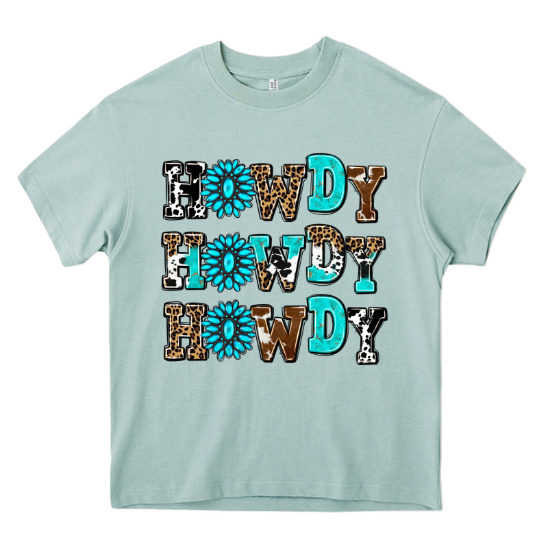 Howdy Howdy Howdy Heavy Core Tee by AdoDesignShop | Teevron