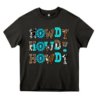 Asphalt howdy howdy howdy Heavy Core Tee - AdoDesignShop