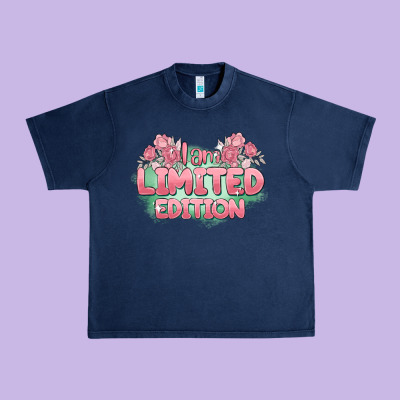 I Am Limited Edition Urban Heavy Tee Designed By Maliassmallbusiness