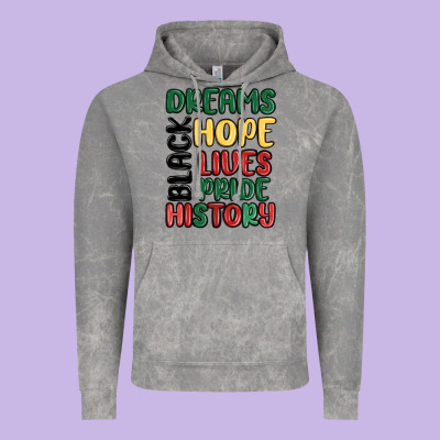 Dreams Hope Lives Pride Vintage Hoodie Designed By Maliassmallbusiness