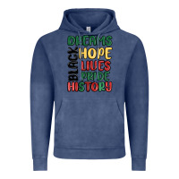 Vintage Denim dreams hope lives pride Vintage Hoodie - MaliasSmallBusiness