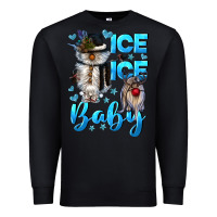 Black ice ice baby Premium Sweatshirt - CowGirlArtShop