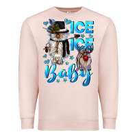 Pale Pink ice ice baby Premium Sweatshirt - CowGirlArtShop