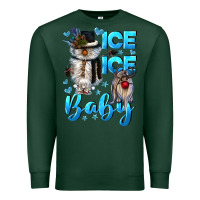 Sports Green ice ice baby Premium Sweatshirt - CowGirlArtShop