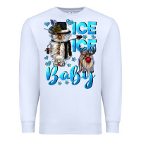 White ice ice baby Premium Sweatshirt - CowGirlArtShop