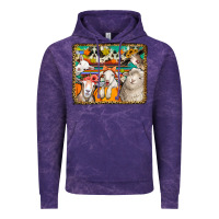 Cloud Purple autumn sheeps Vintage Hoodie - Jasminsmagicworld