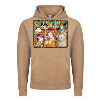 Vintage Coffee autumn sheeps Vintage Hoodie - Jasminsmagicworld