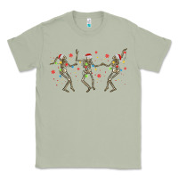 Matcha dancing skeleton christmas Classic Tee - MaliasSmallBusiness