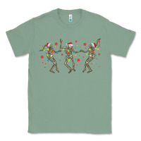 Sage dancing skeleton christmas Classic Tee - MaliasSmallBusiness
