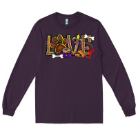 Plum Mardi Gras love dog paw Long Sleeve Tee - BundleAndBundleShop