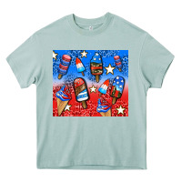 Arona american popsicle and stars Heavy Core Tee - AdoDesignShop