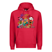 Cardinal hallothanksmas coffee cups Premium Hoodie - CowGirlArtShop