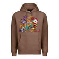 Chestnut hallothanksmas coffee cups Premium Hoodie - CowGirlArtShop