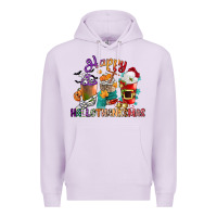 Hallothanksmas Coffee Cups Premium Hoodie | Teevron