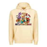Pina Colada hallothanksmas coffee cups Premium Hoodie - CowGirlArtShop