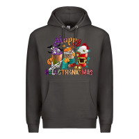 Smoke hallothanksmas coffee cups Premium Hoodie - CowGirlArtShop