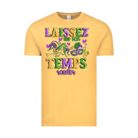 Vintage Mustard laissez les bon temps rouler Vintage Tee - MaliasSmallBusiness