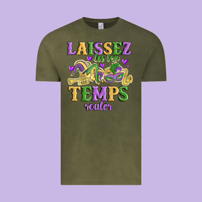 Laissez Les Bon Temps Rouler Vintage Tee Designed By Maliassmallbusiness