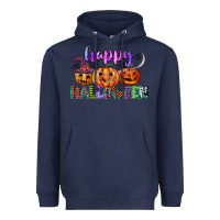 Navy happy halloween Heavyweight Hoodie - CowGirlArtShop