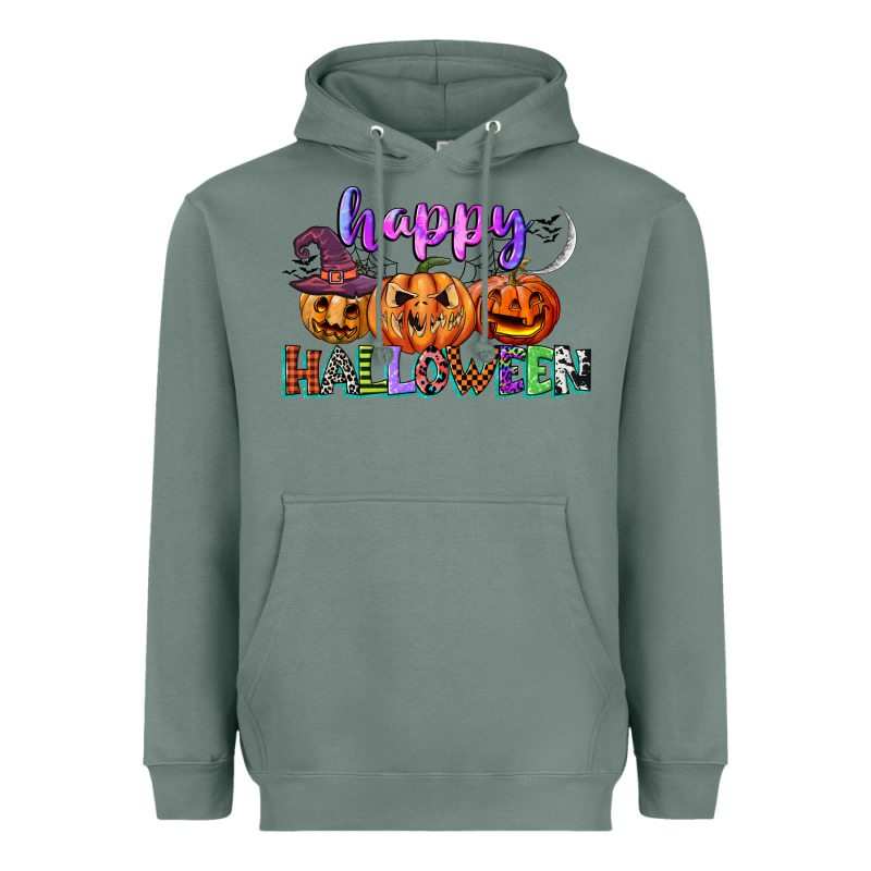 Happy Halloween Heavyweight Hoodie by CowGirlArtShop | Teevron