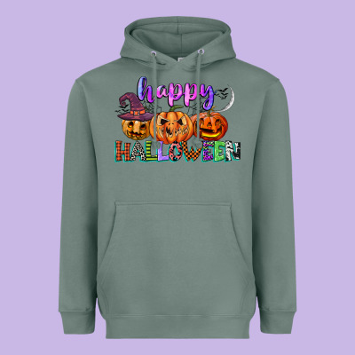 Happy Halloween Heavyweight Hoodie Designed By Cowgirlartshop