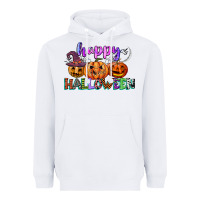 White happy halloween Heavyweight Hoodie - CowGirlArtShop