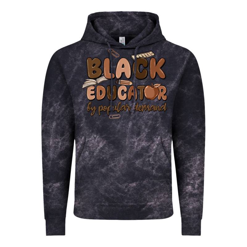 Black Educator By Popular Demand Vintage Hoodie by MaliasSmallBusiness | Teevron