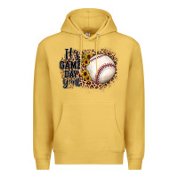 Antique Gold it's game day y'all baseball Premium Hoodie - JahusDesignShop