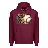 Burgundy it's game day y'all baseball Premium Hoodie - JahusDesignShop