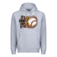 Heather Grey it's game day y'all baseball Premium Hoodie - JahusDesignShop