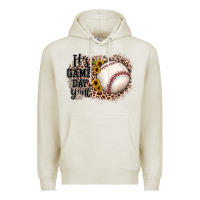 Oatmeal Heather it's game day y'all baseball Premium Hoodie - JahusDesignShop