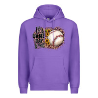 Purple it's game day y'all baseball Premium Hoodie - JahusDesignShop