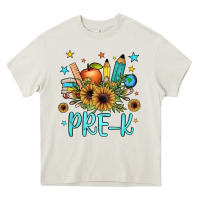 Cream pre k Heavy Core Tee - JahusDesignShop