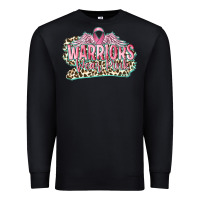 Black warriors wear pink breast cancer Premium Sweatshirt - CowGirlArtShop