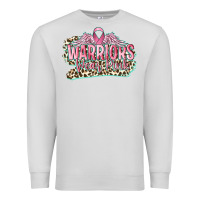 Dove Grey warriors wear pink breast cancer Premium Sweatshirt - CowGirlArtShop