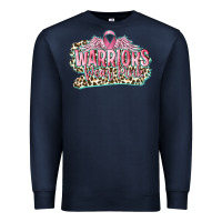 Navy warriors wear pink breast cancer Premium Sweatshirt - CowGirlArtShop