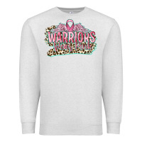 Warriors Wear Pink Breast Cancer Premium Sweatshirt | Teevron