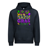 Navy mardi gras squad Urban Hoodie - FaDigitalArtStudio