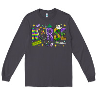 Smoke Mardi Gras nurse Long Sleeve Tee - BundleAndBundleShop