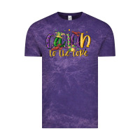 Cloud Purple cajun to the core Vintage Tee - MaliasSmallBusiness