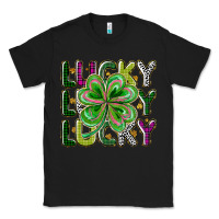 Black Lucky Classic Tee - CowhideDigitalArt