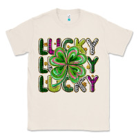 Natural Lucky Classic Tee - CowhideDigitalArt