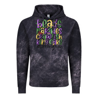 Cloud Black beads parades crawfish king cake mardi gras Vintage Hoodie - MaliasSmallBusiness