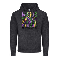 Beads Parades Crawfish King Cake Mardi Gras Vintage Hoodie | Teevron