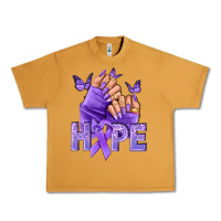 Peanut Butter Hope all Cancers nails Urban Heavy Tee - NancyCooperArtShop