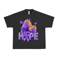 Pigment Black Hope all Cancers nails Urban Heavy Tee - NancyCooperArtShop