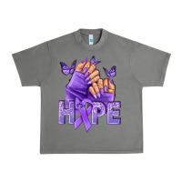 Tornado Hope all Cancers nails Urban Heavy Tee - NancyCooperArtShop