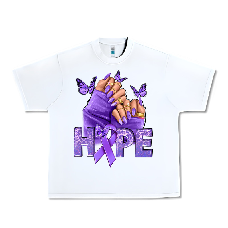 Hope All Cancers Nails Urban Heavy Tee by NancyCooperArtShop | Teevron